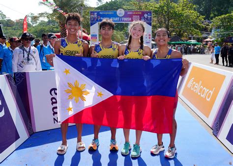 Aquathlon mixed relay team bags seventh SEAG gold for Team .